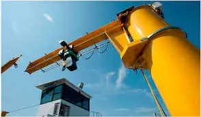 Slewing Drive Planetary Gearbox for Construction Cranes Jib Rotation Mechanism