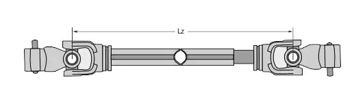 Replacement of Weasler PTO Shaft Replacement F25 AW36 AW36S G7/G8 1210mm