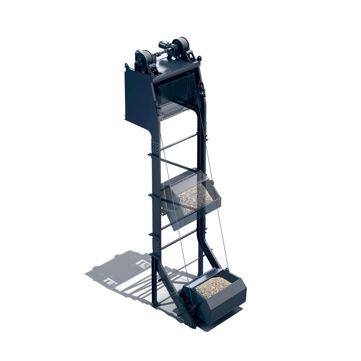 Winch Drive Planetary Gearbox Reducer For Skip Bucket Hoist Conveyor