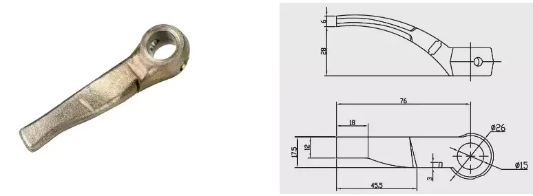 803905 . 5 Upper knife replacement for Claas Markant Parts 51 , 52 , 55 , Claas Baler Spare Parts