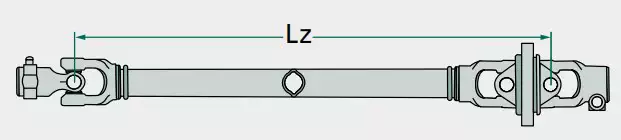 Replacement of Weasler PTO Shaft Replacement One-Sided Wide Angle with Lemon Profile F238 AW21-80??1210mm G3/G5