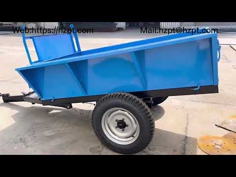 High Quality Used Hydraulic Axle Trailers