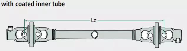 Replacement of Weasler PTO Shaft Replacement Double-sided wide angle F258 AW36-80??1210mm G7/G8