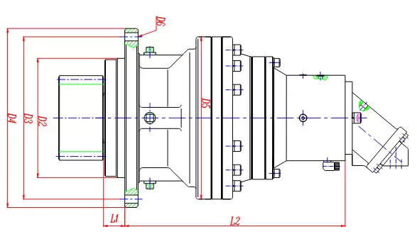 707AL Slewing Drive Planetary Gearbox