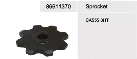 speed double teeth Gear H75179 for combine harvester