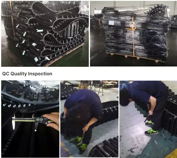 Kubota DC60 Combine Harvester rubber track/Rubber crawler/rubber track