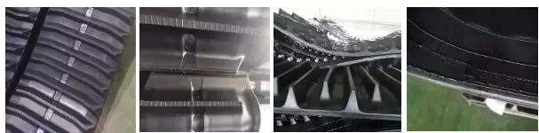 Kubota DC60 Combine Harvester rubber track/Rubber crawler/rubber track