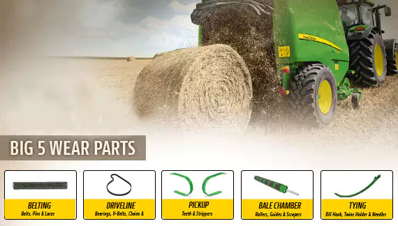 square baler Parts replacement for Claas baler parts with hay baler machine