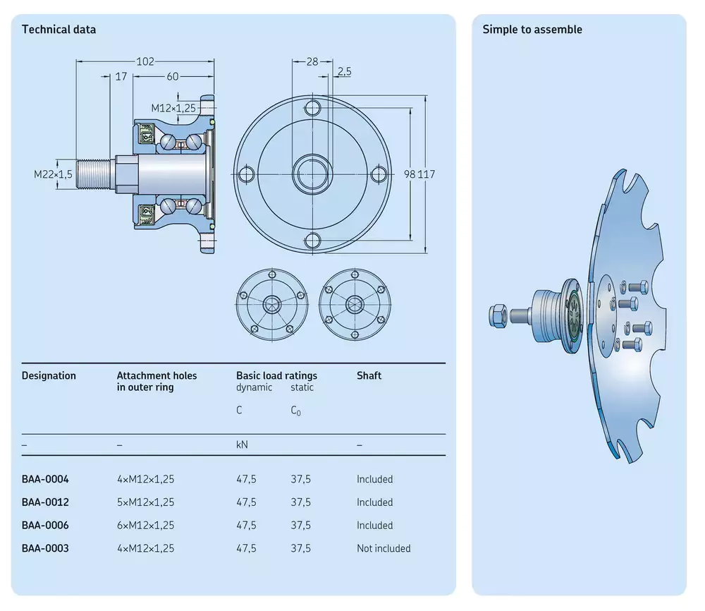 Wheel hub planetary gear drive Z11404 Shaft