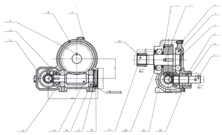 Cement Mixer 2810 Gearbox Reducer for Concrete Mixer Innovative Drive System （ZL-2810）
