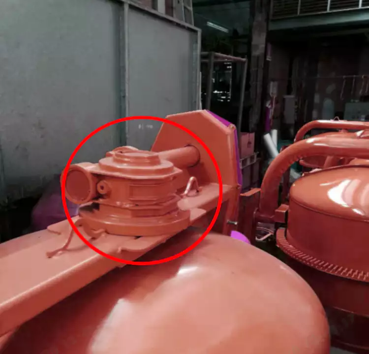 Concrete Mixing Gearbox Reducer For Cement Mixer With Bullet Head Shape Output