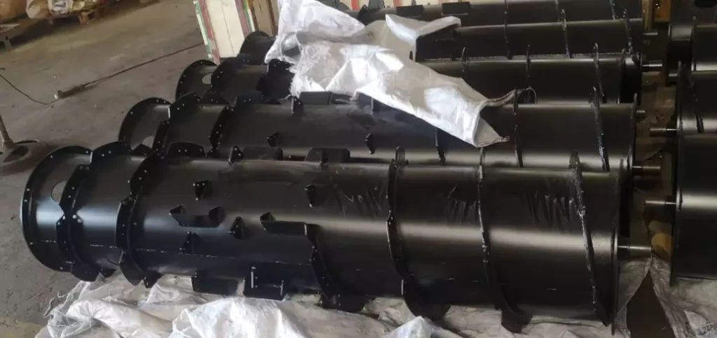 Roller Drum of Self Propelled TMR Mixer Feed Loading System