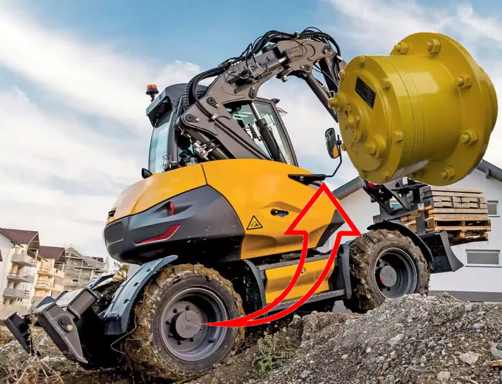 Wheel Drive Planetary Gearbox Reducer for Excavators