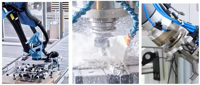 TH085 Hollow Rotary Actuator Rotating Platform Table With High Precision Planetary Gearbox