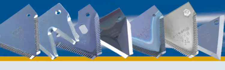 Agricultural machinery parts for combine harvester twin knife section H163131, H153329