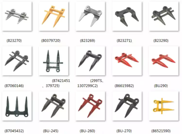 87702973 black farm machine knife guard replaced for New Holland CASE combine harvester agricultural machine