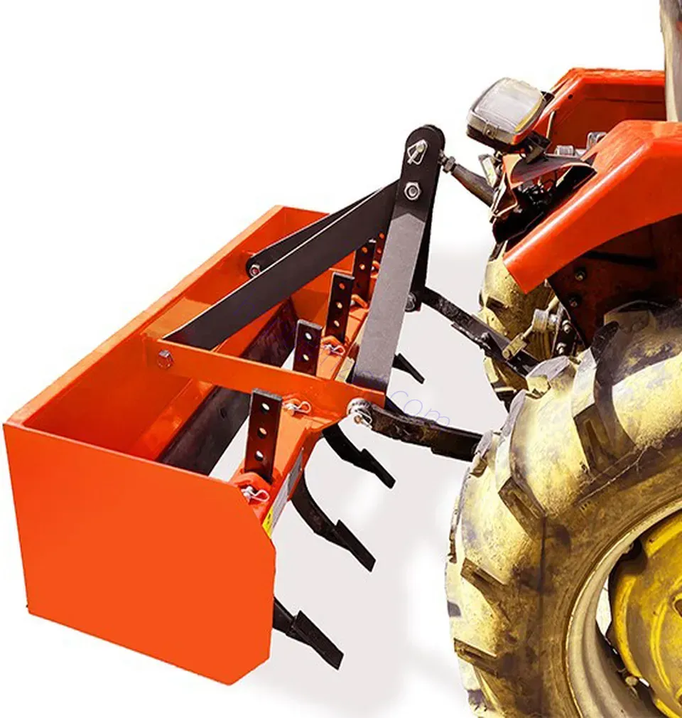 1.5m Agricultural Machine Land Leveler 3 Point Hitch Rear Box Scraper