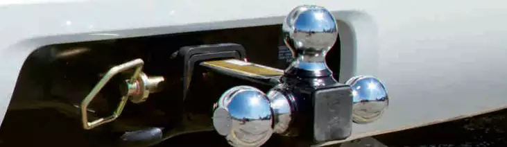 1BJY-HM-32 Class III IV Solid Shank Trailer Hitch Triple Ball Mount