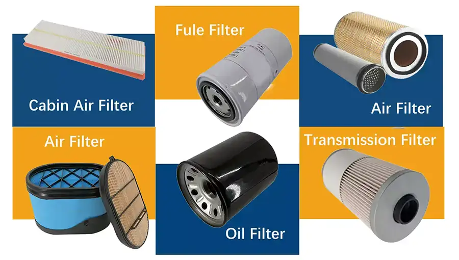 Tractor oil filter replacement for John Deere Filters and agricultural filter