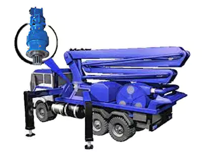 Slewing Drive Planetary Gearbox for Truck-mounted Concrete Pump