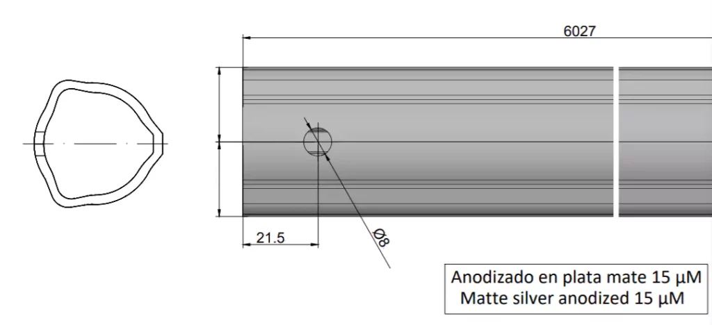 Tracker PTO Drive Shaft for Solar Energy System Rotating Solar Panels