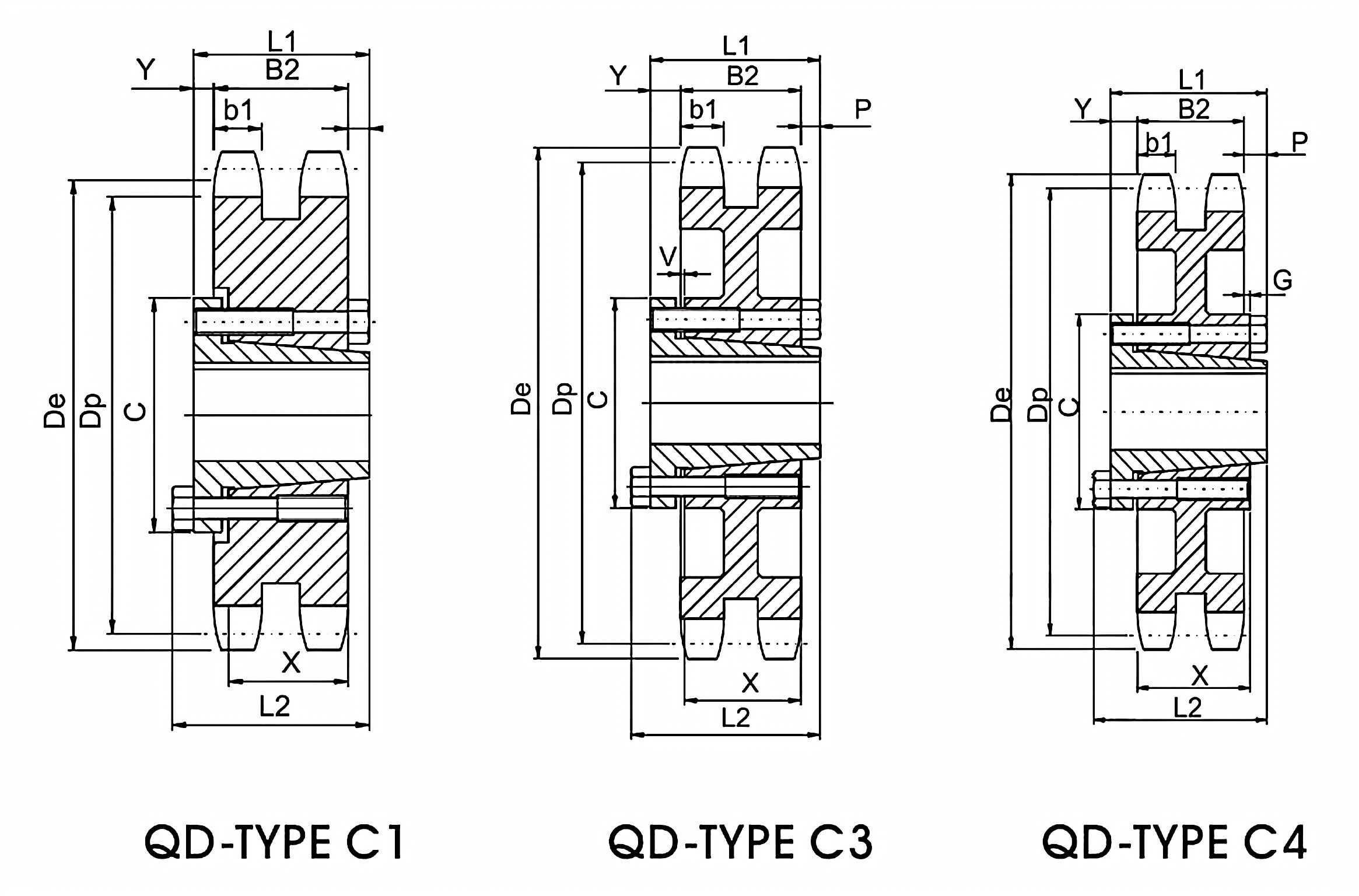 QD Sprocket No.80-2 Double Type