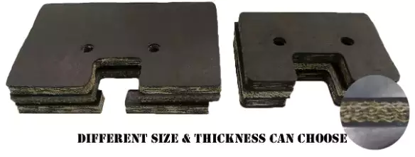 619298.2 Farm Machine Agricultural Combine Harvester Parts Rice Grain Elevator Roller Chain Steel Rubber Paddle for Dominator