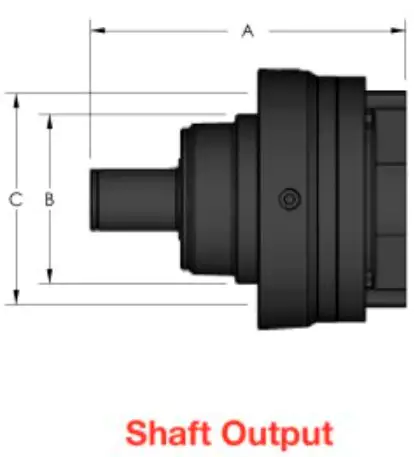 Replacement of Fairfield W80D1 Torque Hub Wheel Drive Planetary Gearbox