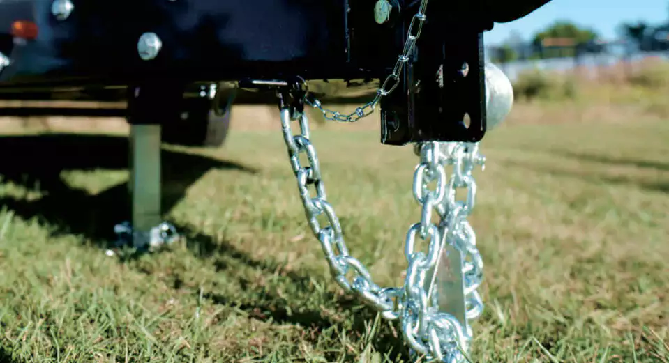 1BJY-SC-21 1 4x36 Inch Trailer Safety Chain with 1-Clevis Style Slip Hook-G70