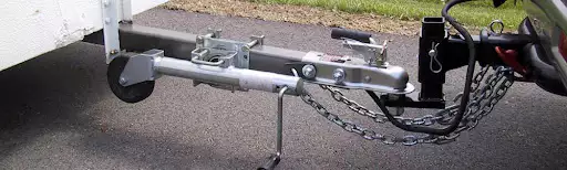 1BJY-SC-22 5 16 Inch x 35 Inch Trailer Boat Gooseneck Safety Chain with Spring Clips Grade 30 with S Hook