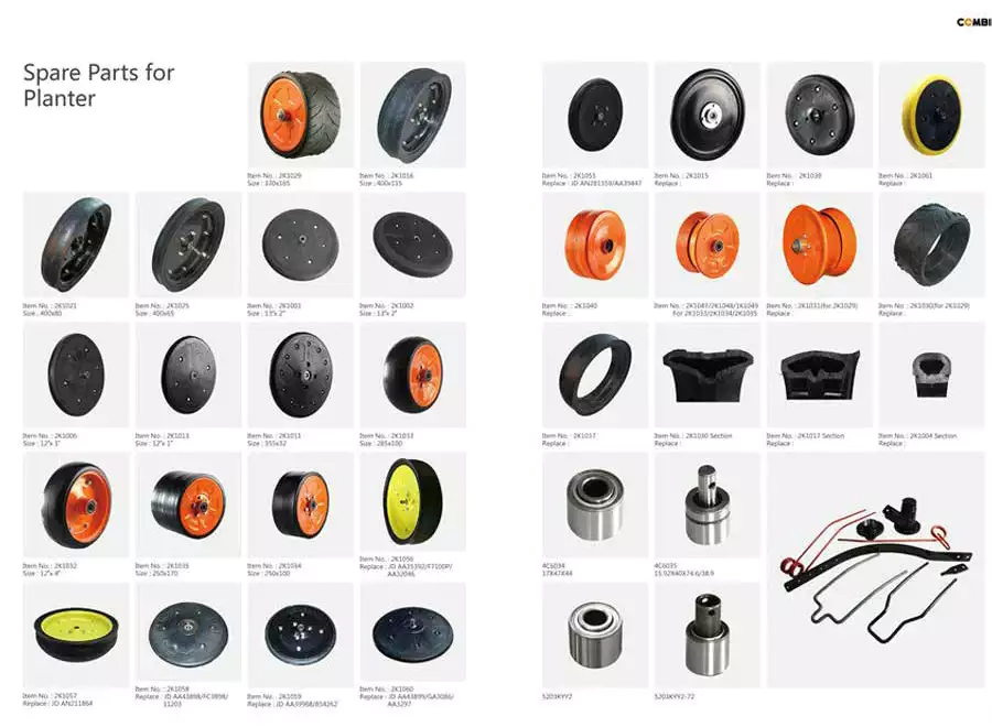 F06120410 Press wheel for agricultural planter or seeder or cultivator