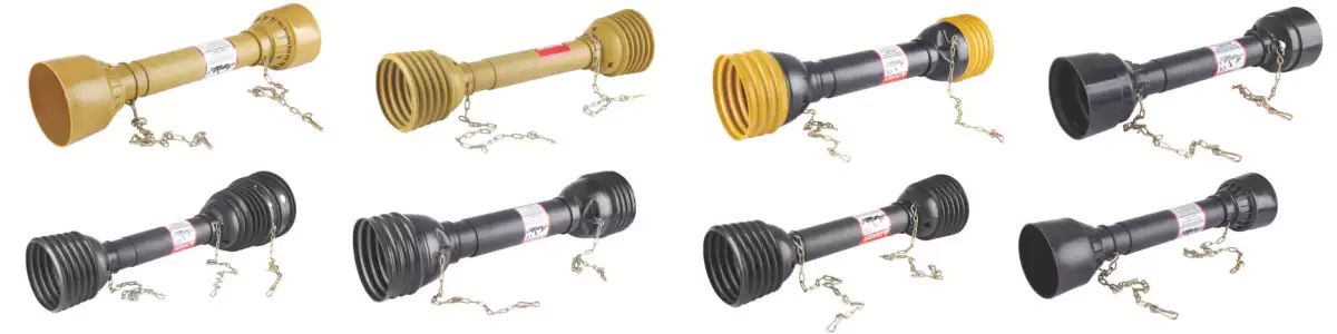 F21 F22 F23 Series PTO Shaft Guard 1200mm with Ball Races to fit as Lemon Profile Replacement of Blueline