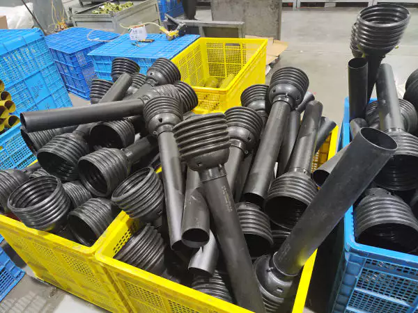 B6 Series PTO Shaft Guards Italian System 1210mm with Ball Races Replacement of Blueline