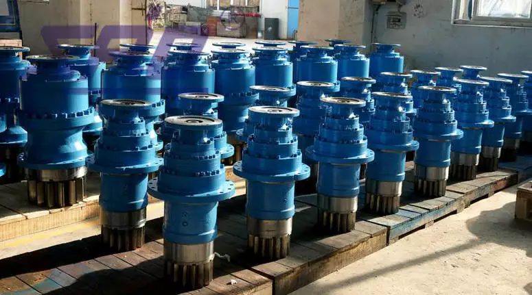 Slewing Drive Planetary Gearbox for Construction Cranes Crane Turntable Drive