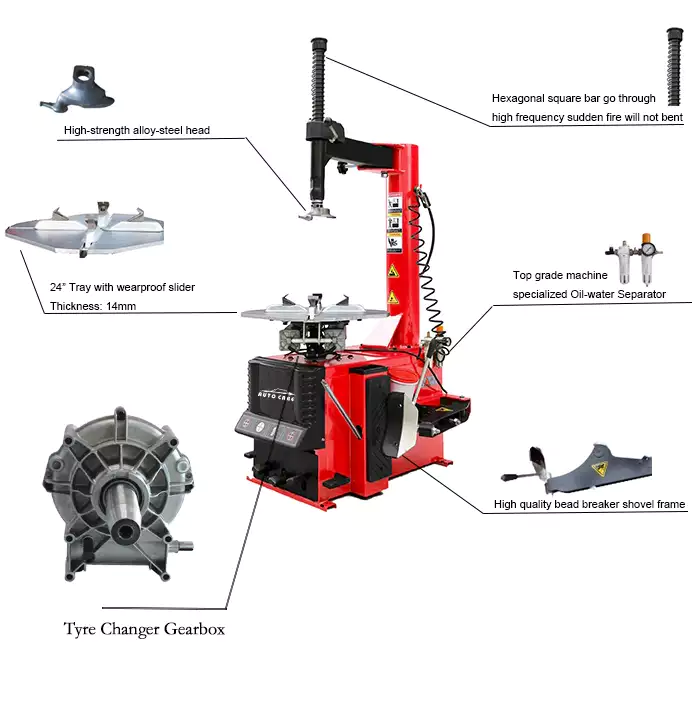 Special Reducer Gearbox for Tyre Changer