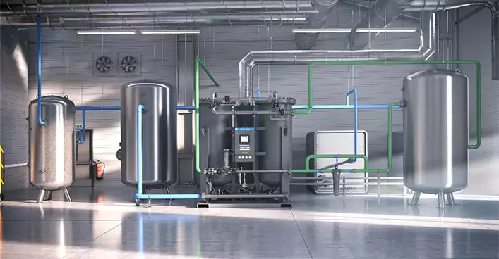 Stainless Steel Gas Tank for Air Compressor Post-processing Equipment