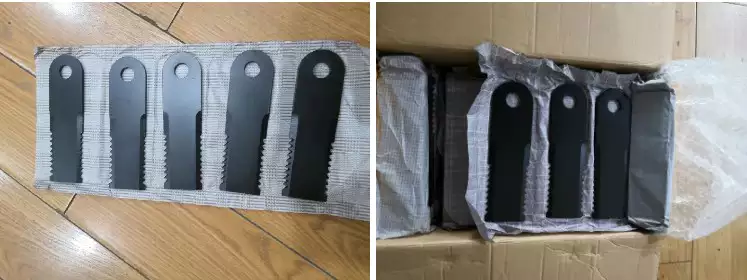 AH205910 harvest Combine Spare Parts Double Bevel Edge Straw Chopper Blade Kit Online Support,spare Parts Harvesters