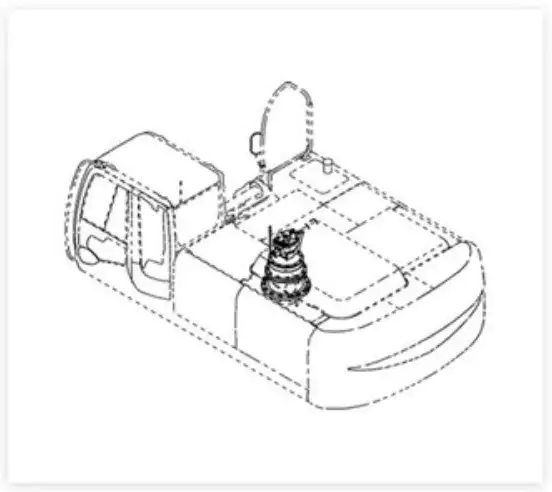 Swing Gearbox Fit for Excavator  Caterpillar E345D2