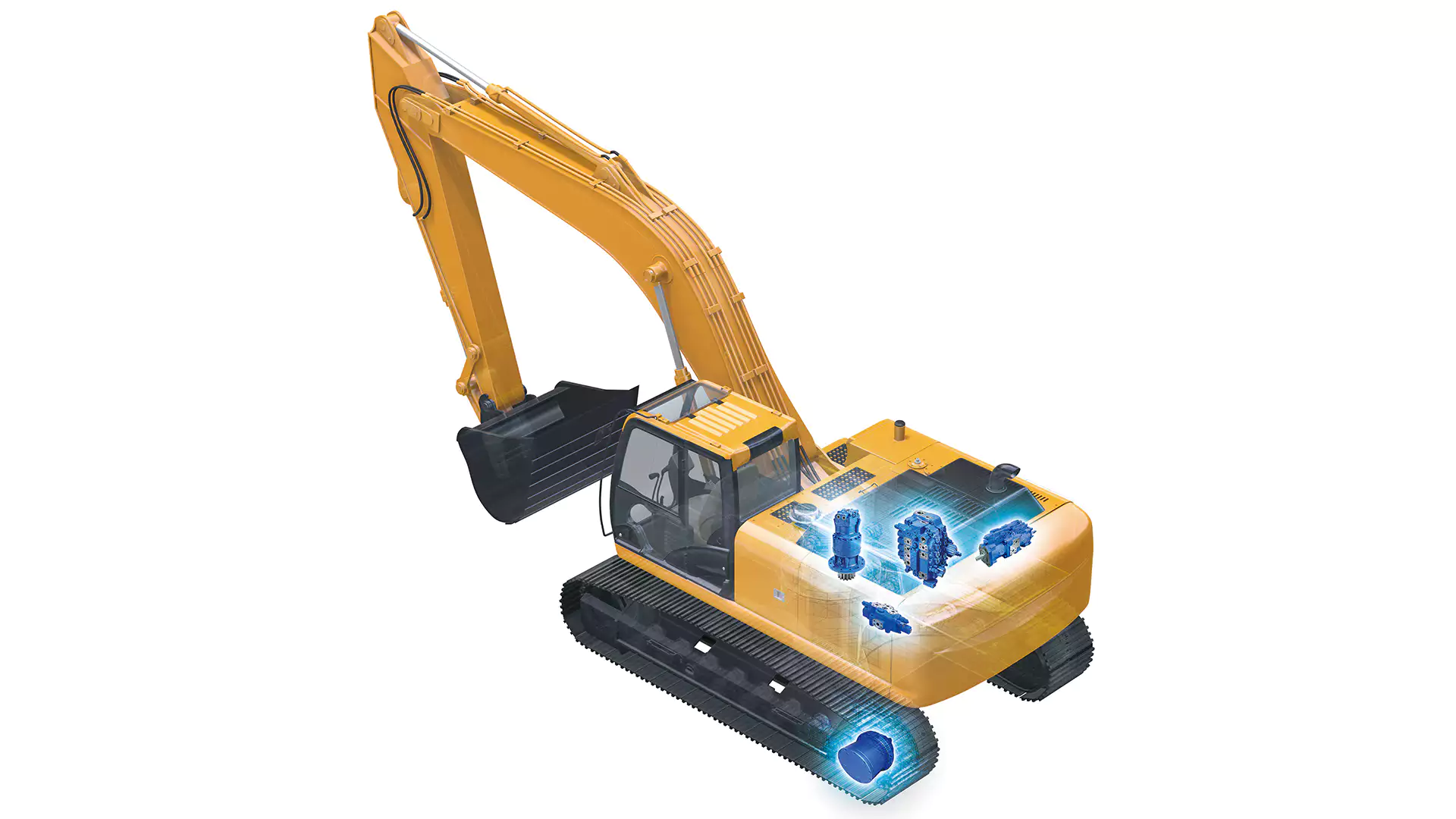 Swing Gearbox Fit for Excavator  Caterpillar E336D