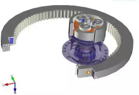 Swing Gearbox Fit for Excavator  Caterpillar E80