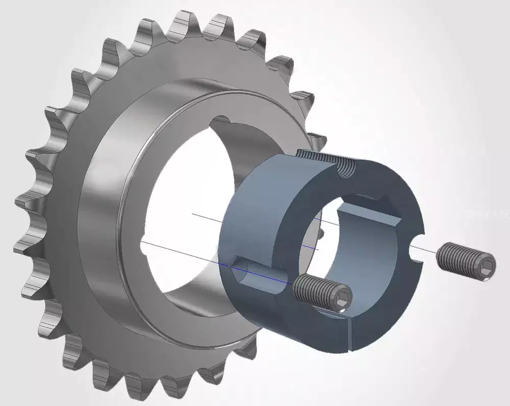 Taper Lock Sprocket No.40-2  American Standard