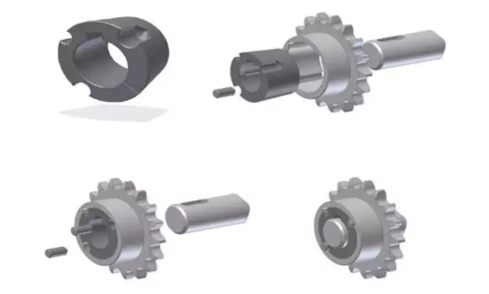 Taper Lock Sprocket No.40  American Standard