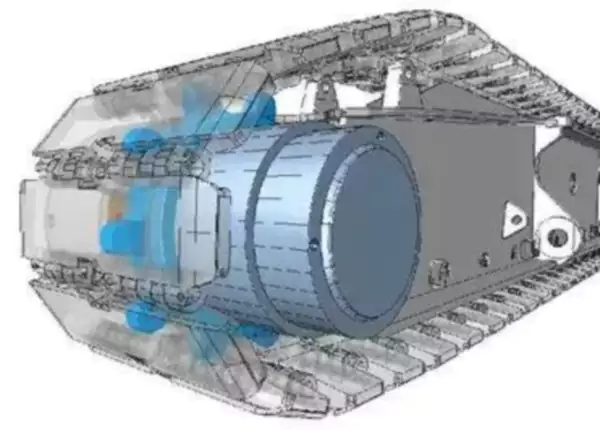 Crawler Crane Track Drive Planetary Gearbox Reducer