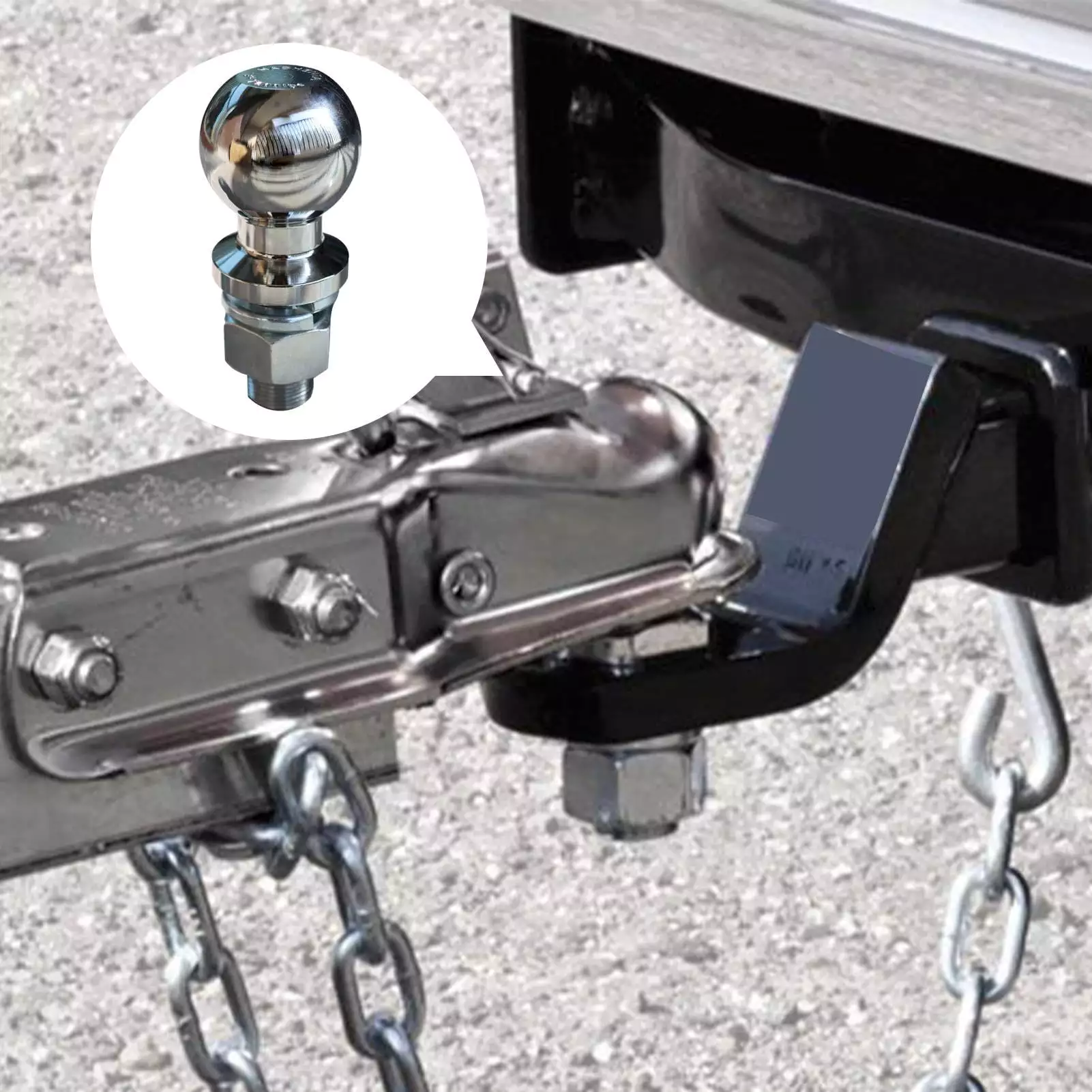 Trailer Hitch Ball For Trailer Towing Coupler