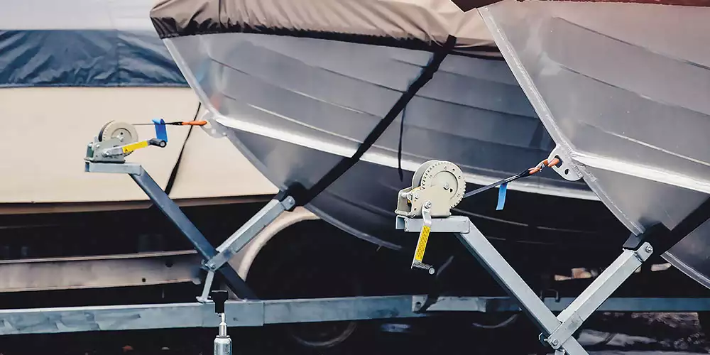 1BJY-HW-06S 1600lbs Hand Crank Winch  with Hook and 10m 32ft Steel Cable, Fit for Boat, Trailer or ATV