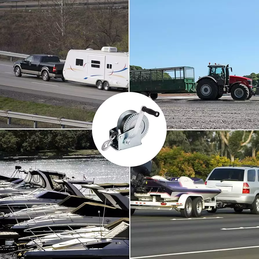 10,000-lb. Truck SUV Winch Kit with Remote Control