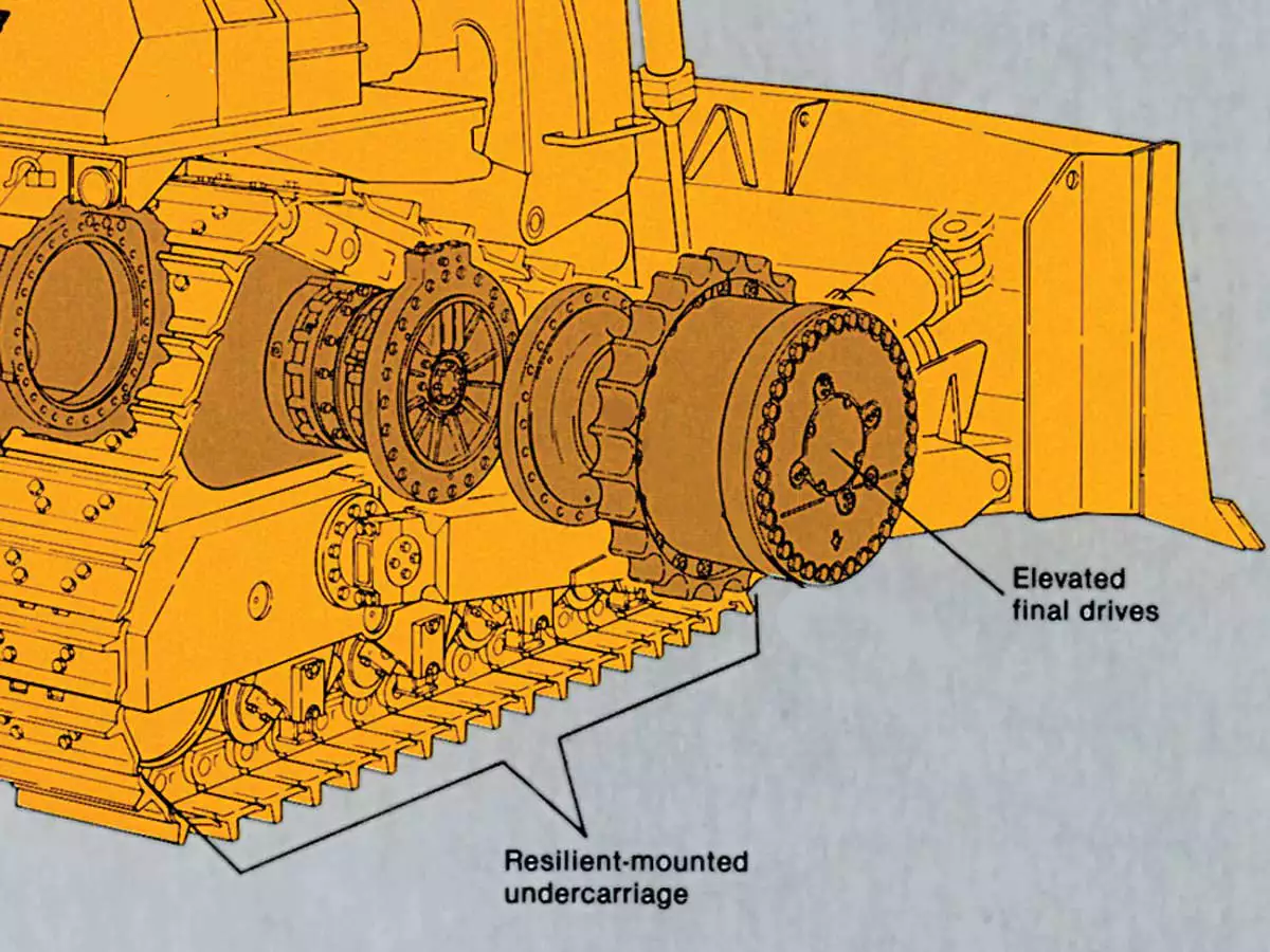Final Drive Travel Gearbox Fit for Excavator Caterpillar E303