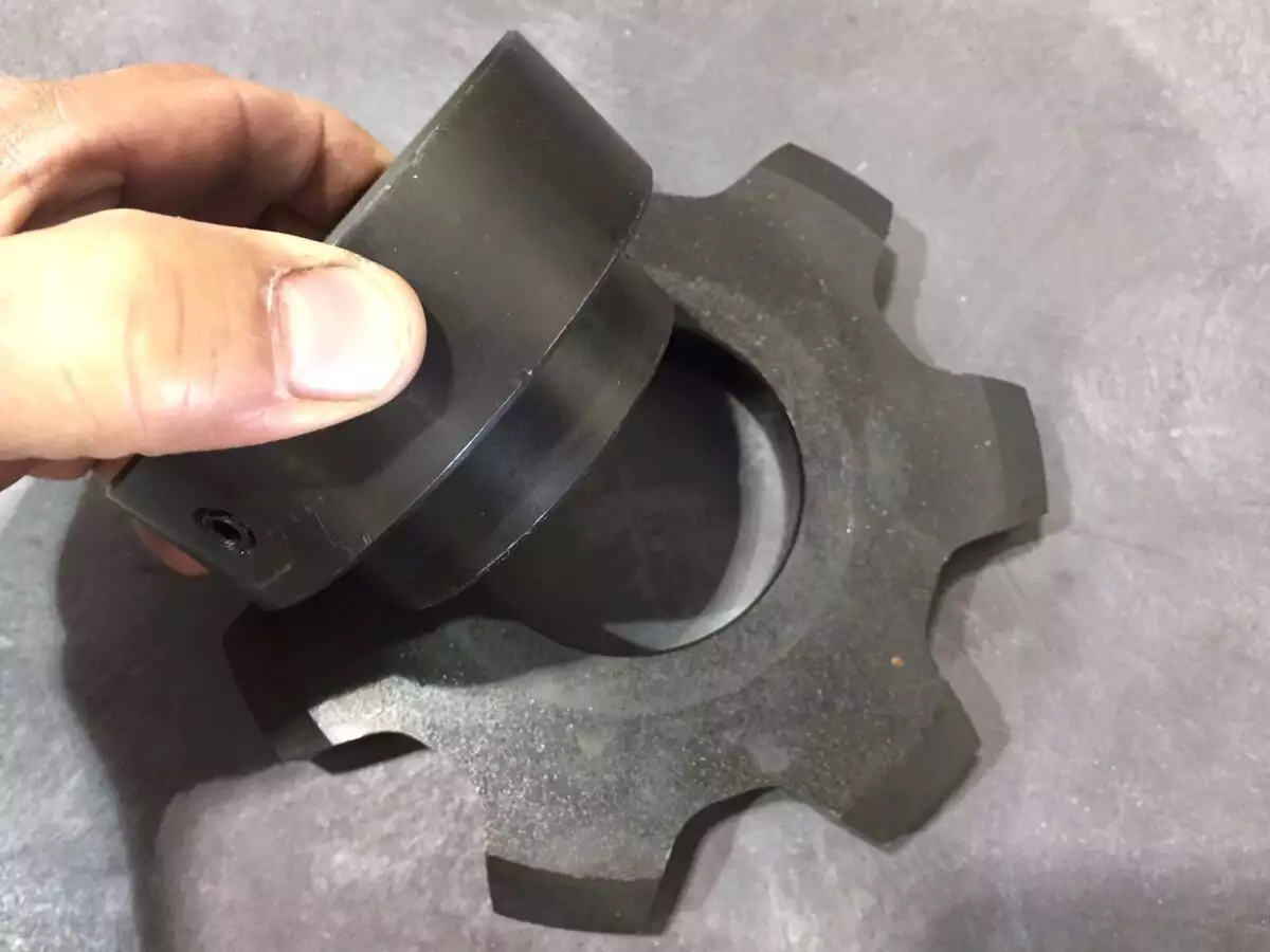 100Y23 Weld-on Sprocket with Hub