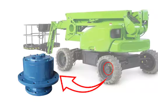 Wheel Drive Planetary Gearbox Reducer For Access Plateform