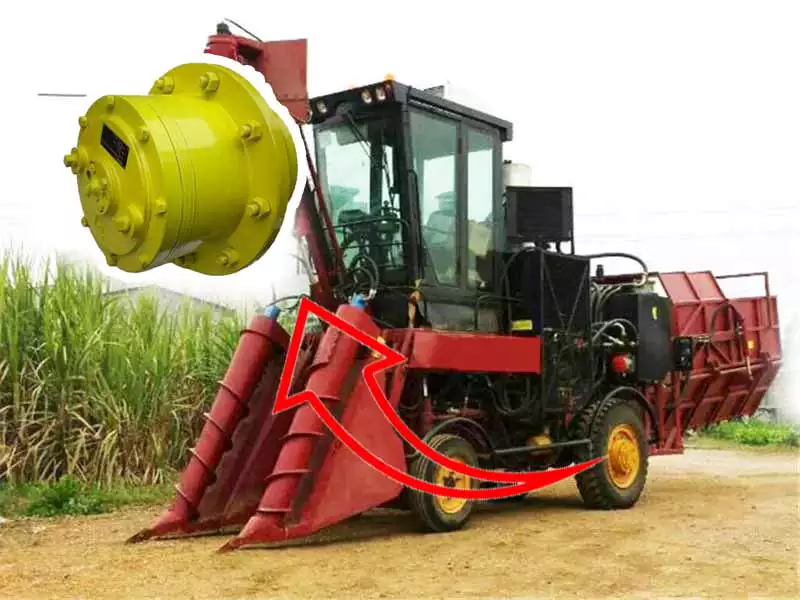 Wheel Drive Planetary Gearbox Reducer For Sugar Harvester